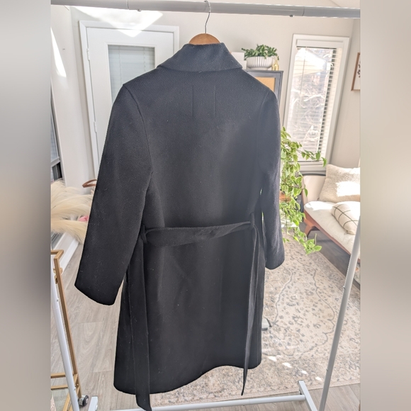 Abercrombie Belted Wool Blend Coat - Picture 5 of 5